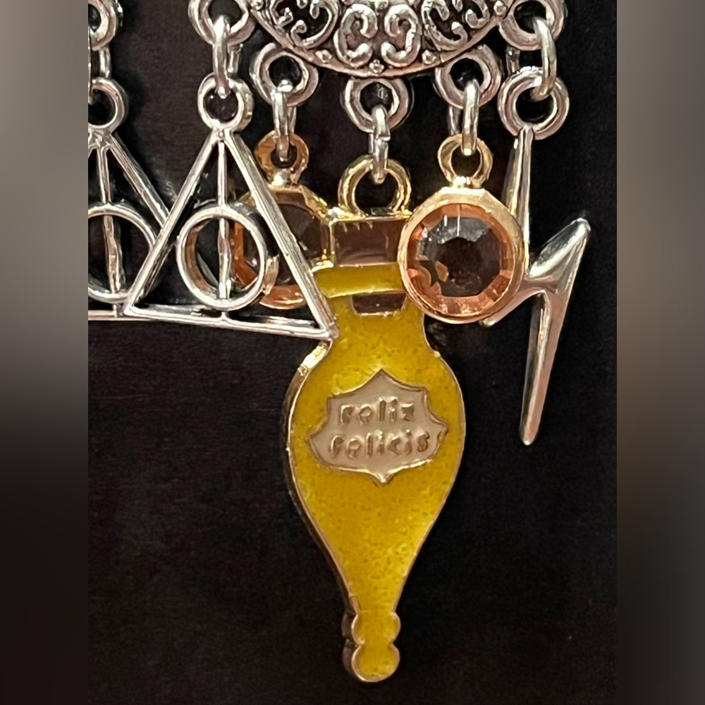 SGC619 handmade Harry Potter Felix Felicis potion earrings